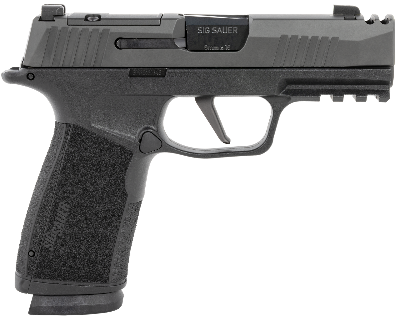 Image of SIG SAUER P365 X-MACRO 9MM PISTOL 3.1" 17RD BLACK OPTICS READY - 365XCA-9-COMP