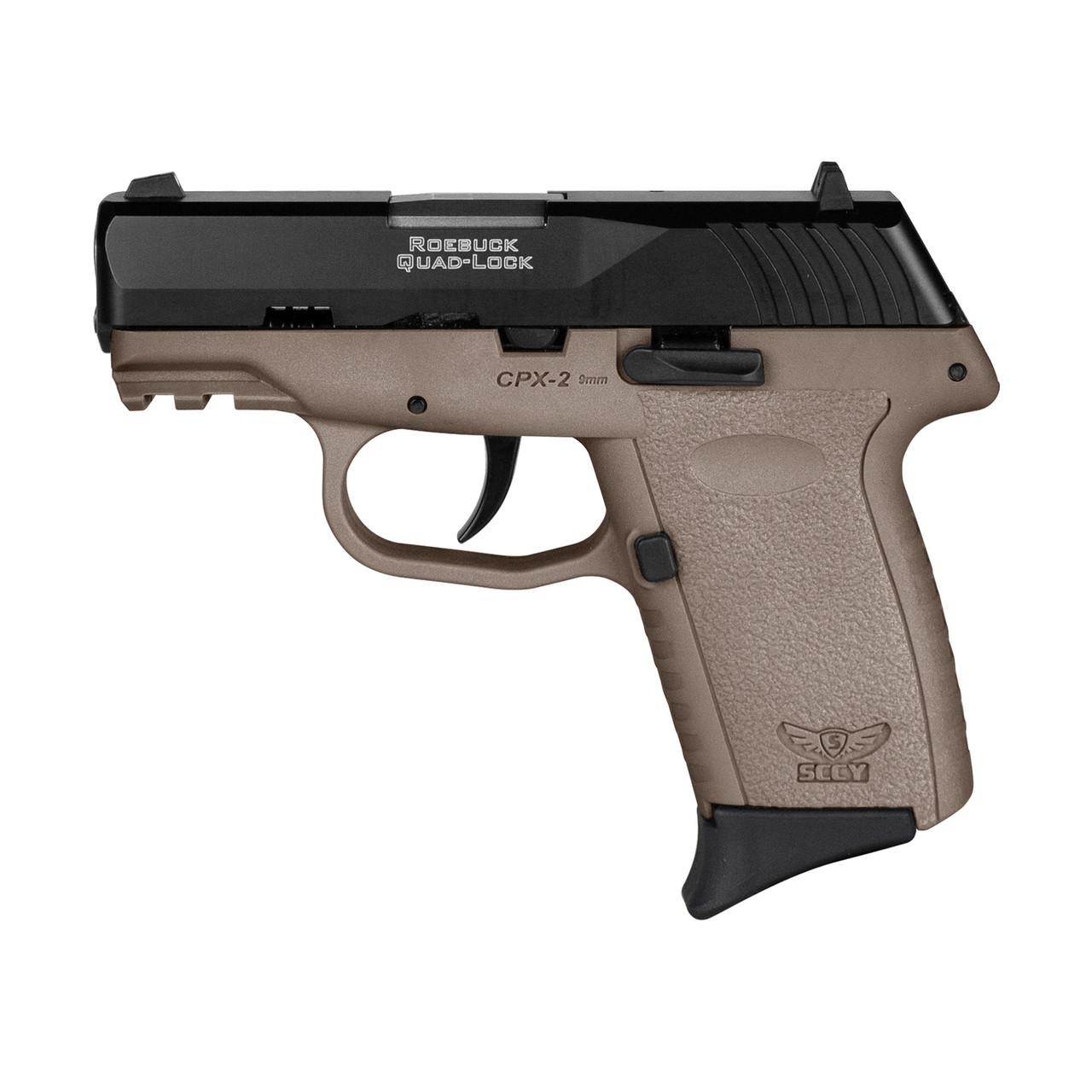 Image of Sccy Cpx2-cb Pistol Gen 3 9mm 3.1" 10rd Black/fde W/o Safety