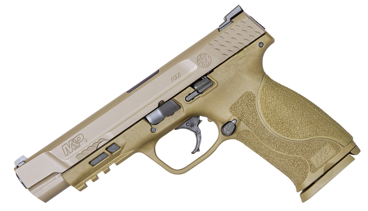 Image of Smith & Wesson 11989 M&P M2.0 9mm Luger 5" 17+1 Flat Dark Earth Flat Dark Earth