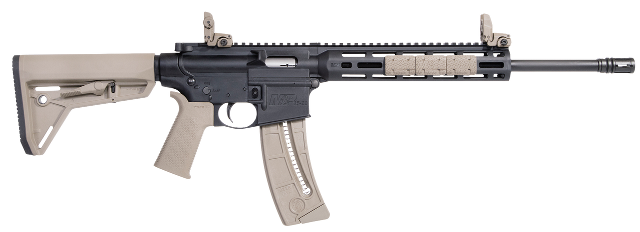 Image of Smith & Wesson M&p15-22, Swl M&p1522spt   10210 22lr Moe Sl Fde         25