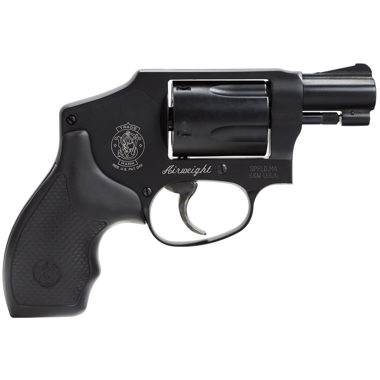 Image of Smith and Wesson Model 442 .38 Special +P, 1.88" Barrel, 5-Rounds - Black [MPN:150544]