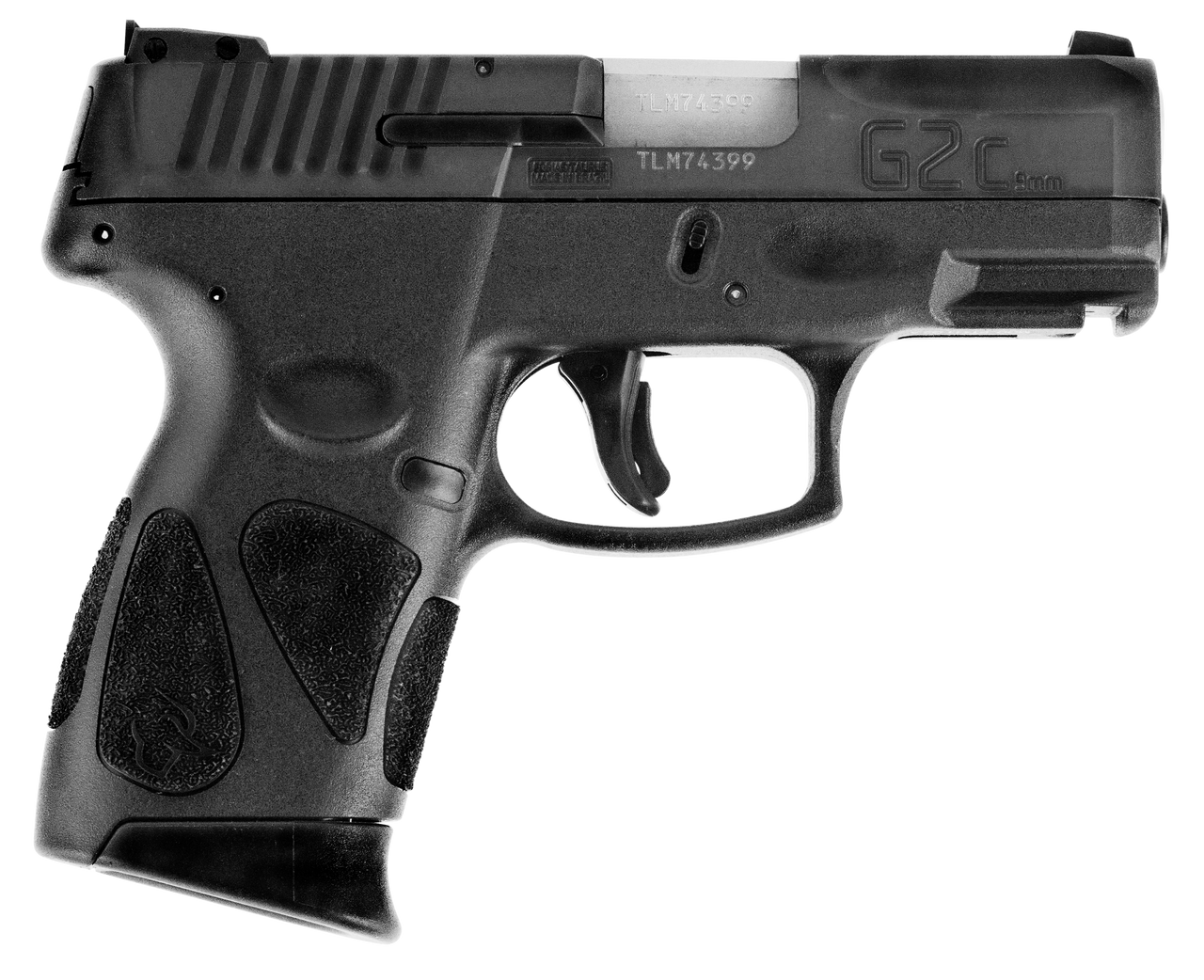Image of Taurus G2C Handgun 9mm Luger 12rd Magazine 3.2" Barrel Black Slide/Grip