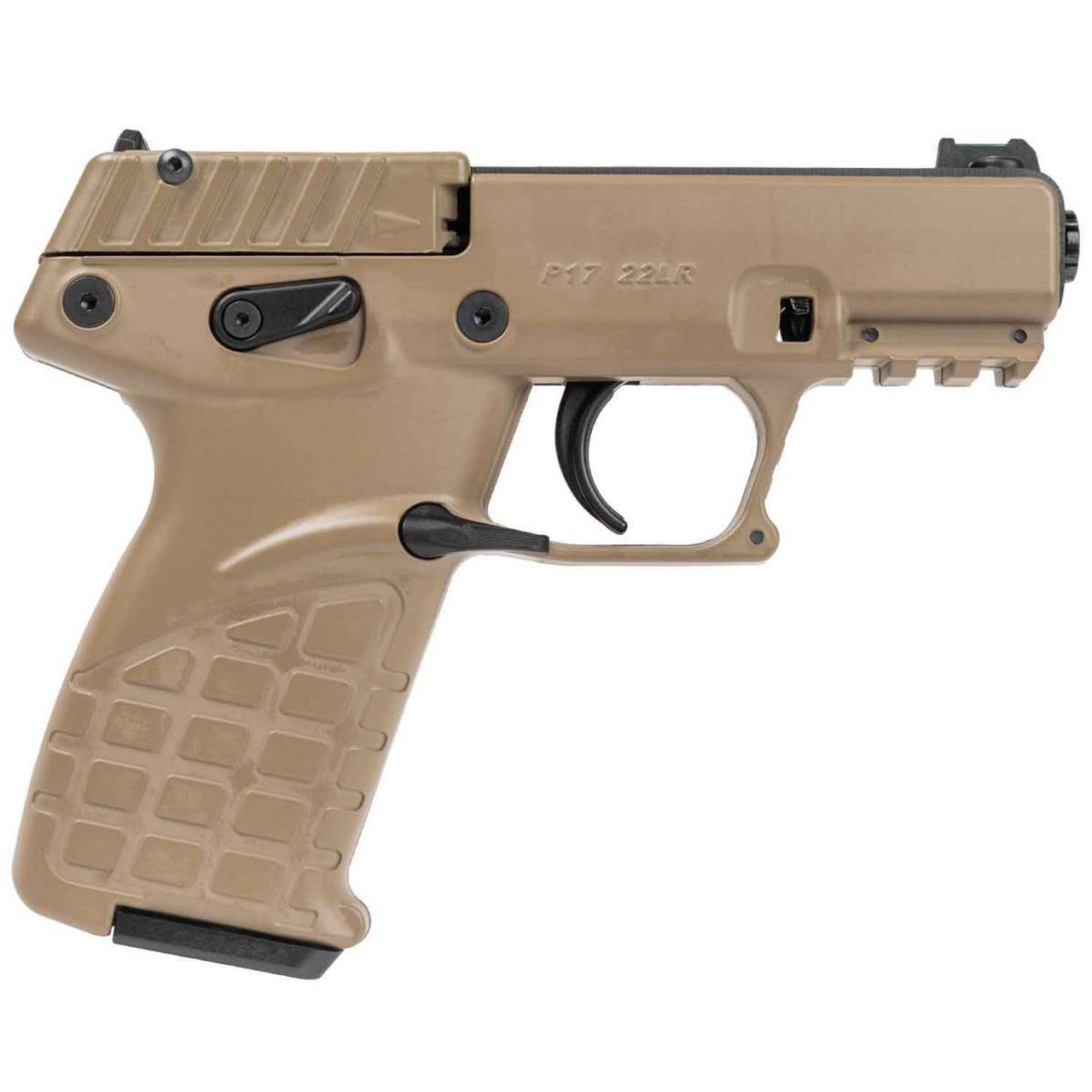 Image of Kel-Tec P17 .22 LR 3.93" 16rd Tan Fde Pistol