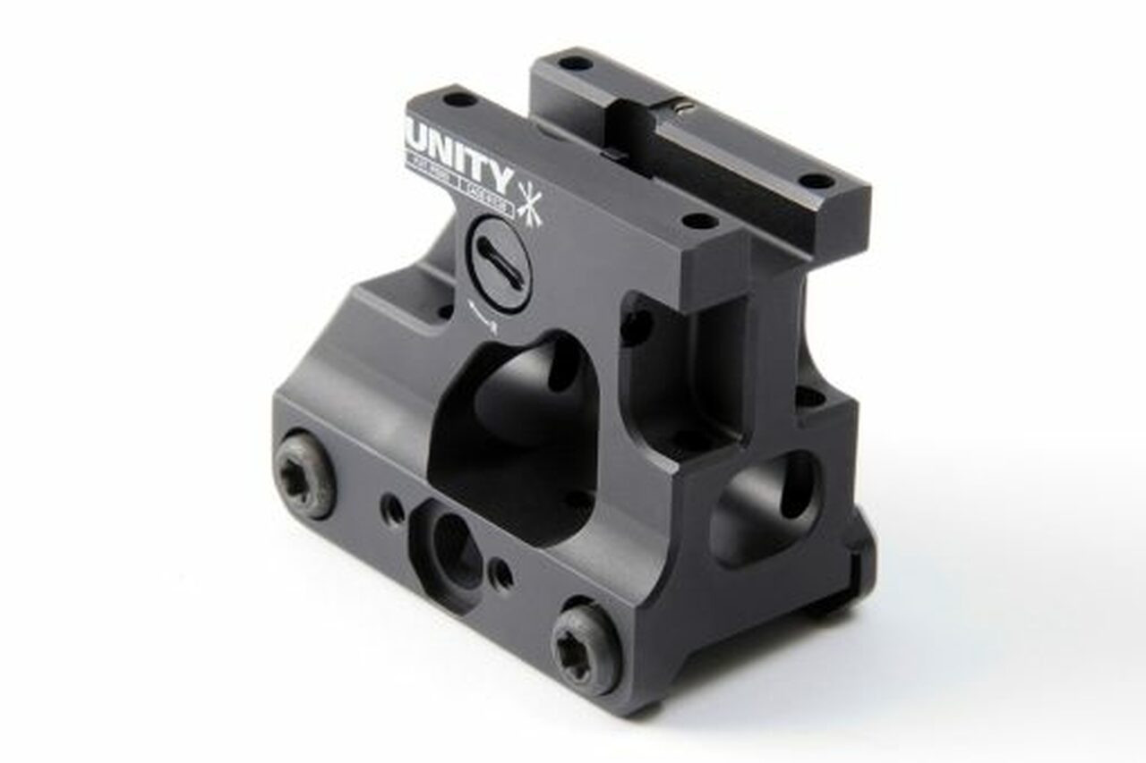 Image of UNITY TACTICAL FAST MOUNT FOR TRIJICON MRO (BLACK)