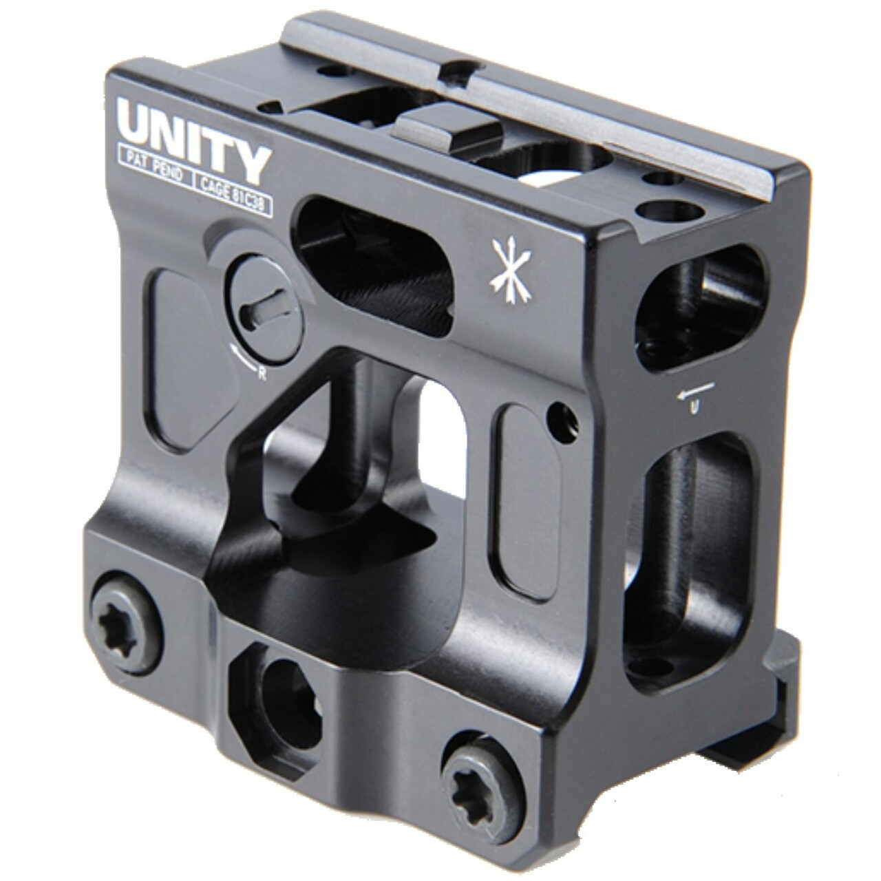 Image of Unity Tactical FAST Micro Mount, Black, FST-MICB FSTMICB