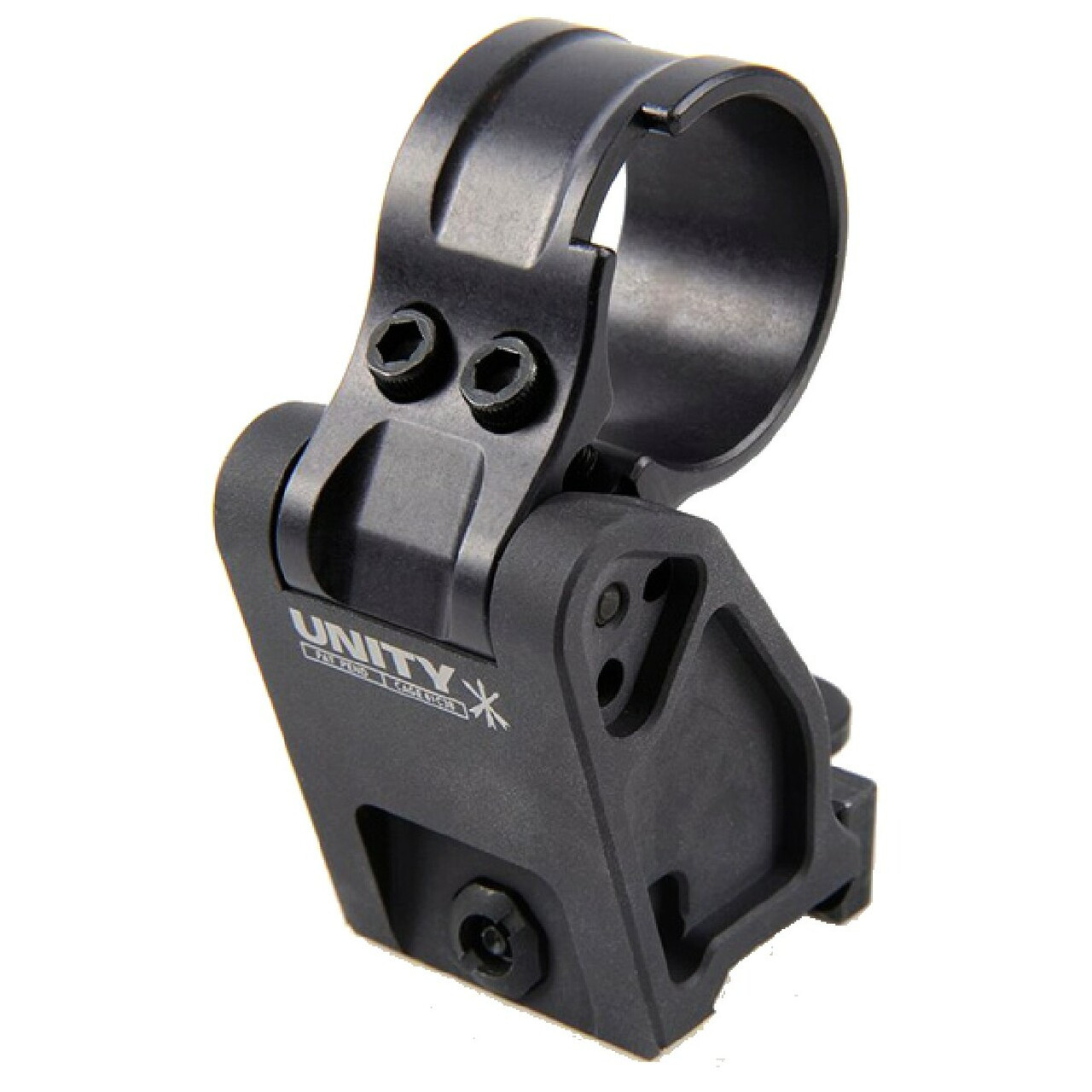 Image of Unity Tactical Aimpoint Magnifier Flip-To-Center Mount, Black, FST-MAPB FSTMAPB