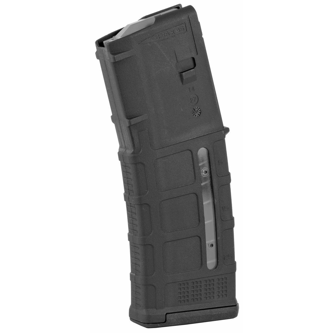 Image of Magpul Industries, PMAG Magazine, M3 With Window, 223 Remington/5.56 NATO, 30Rd- Black [MPN:MAG556-BLK]