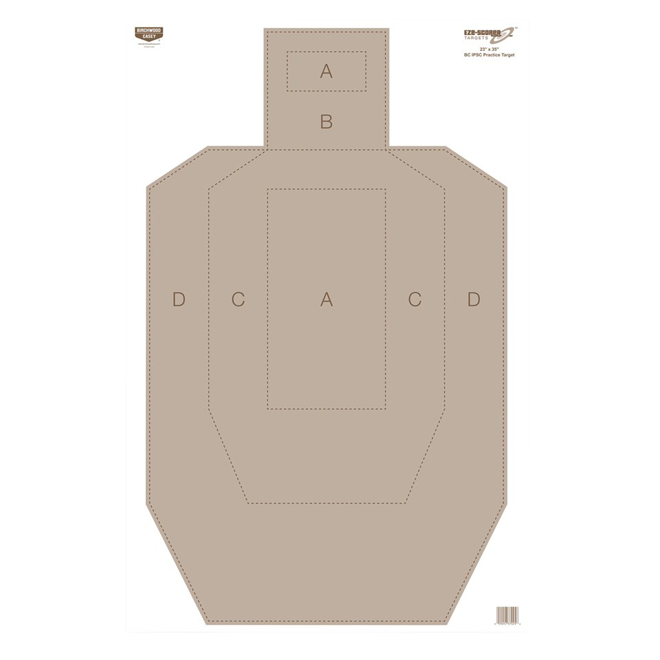 Image of Birchwood Casey Eze-scorer, Bir 37029 Eze-scorer 23x35 Ipsc Practice       5pk