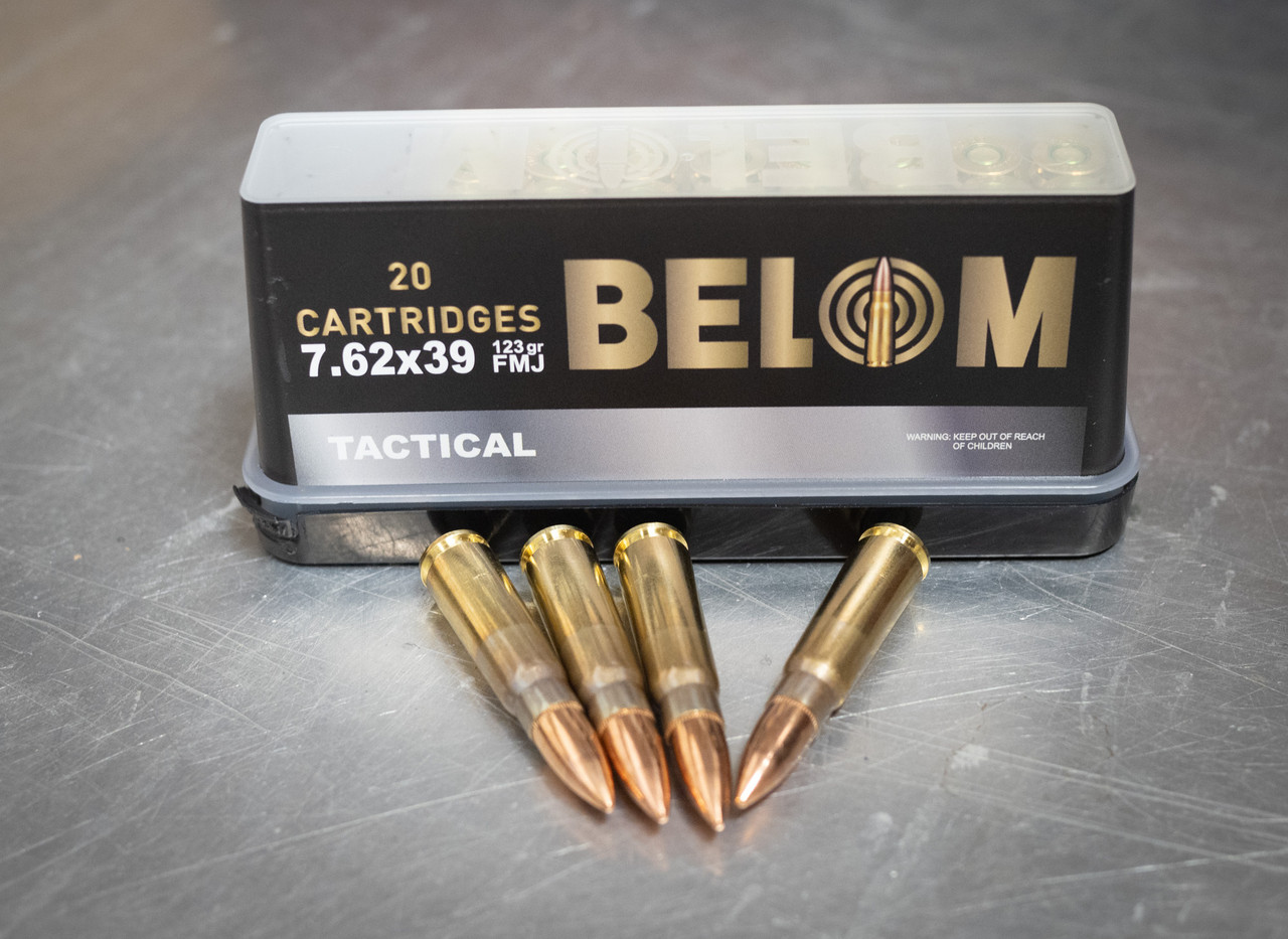 Image of Belom 7.62X39MM, 123gr, FMJ - 20 Rounds