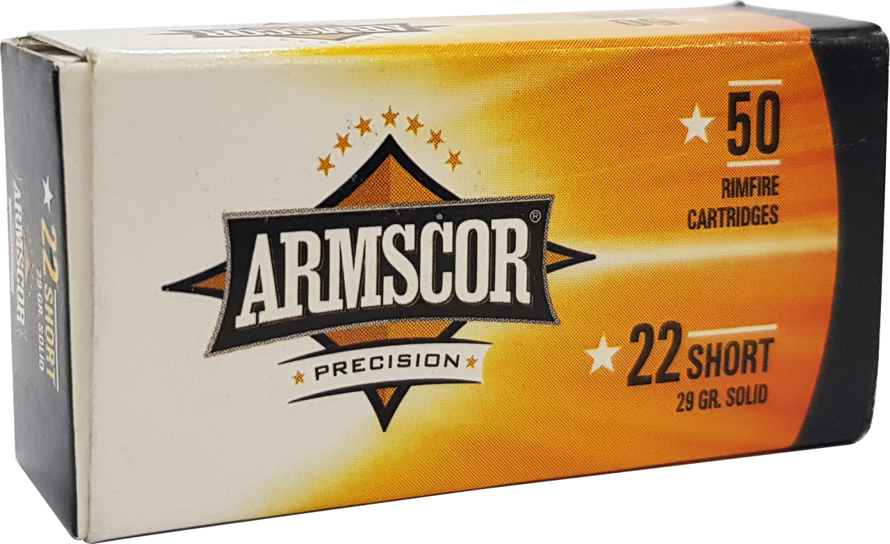 Image of Armscor .22 SHORT, 29gr, CPSP - 50 Rounds [MPN: 50415]