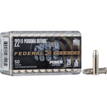 Image of Federal Premium Personal Defense .22 LR, 29gr, FN - 50 Rounds [MPN: PD22L1]