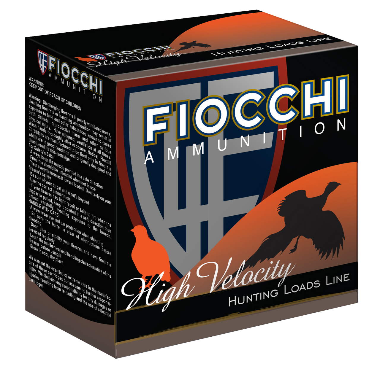 Image of Fiocchi High Velocity .410 BORE, 3in. 11/16oz. #8 Shot - 25 Rounds [MPN: 410HV8]