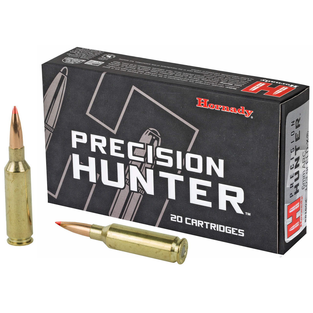 Image of Hornady Precision Hunter 6MM ARC, 103gr, ELD-X - 20 Rounds [MPN: 81602]