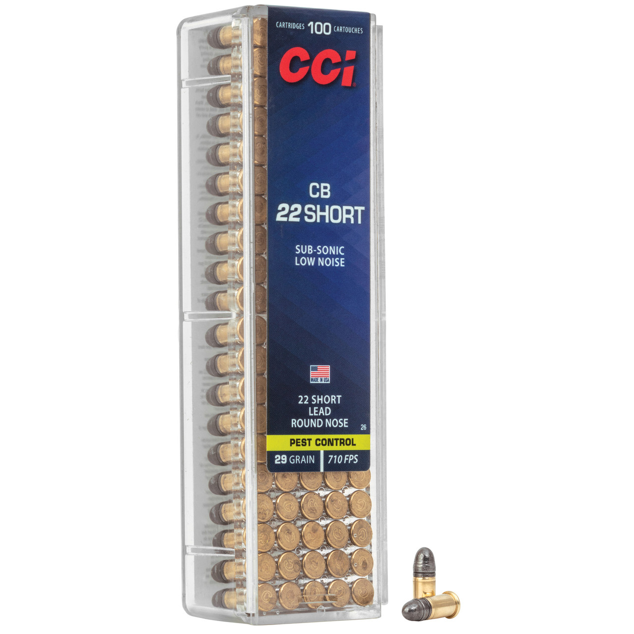 Image of CCI Specialty .22 SHORT, 29gr, LRN - 100 Rounds