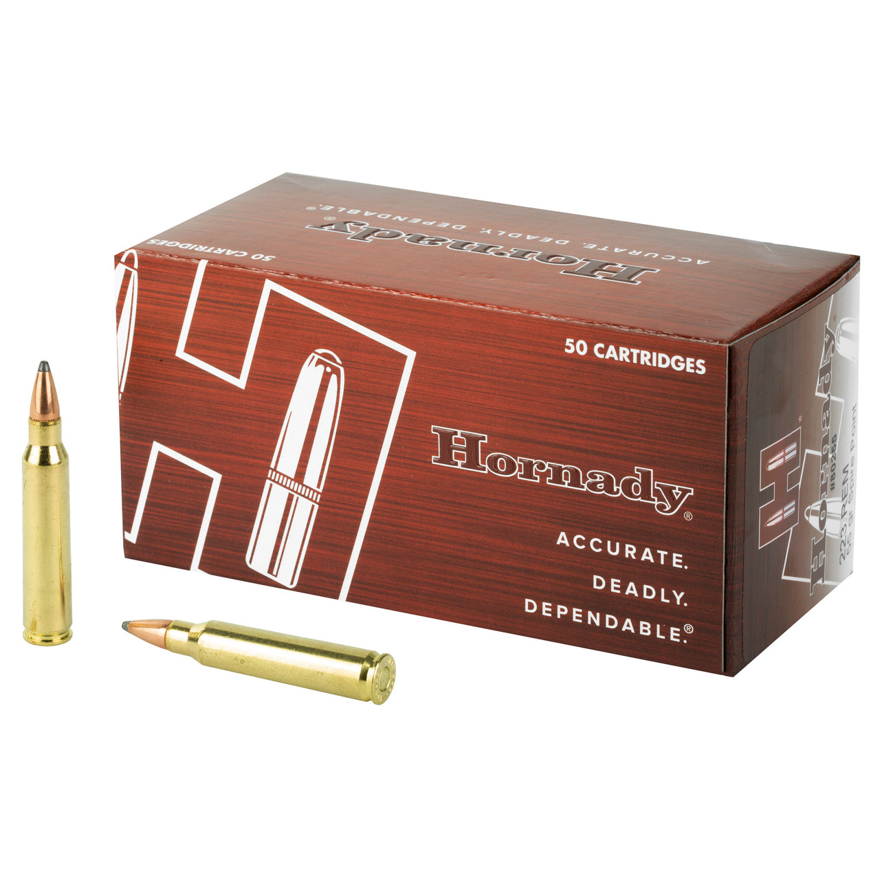 Image of Hornady Training .223 REM, 55gr, Spire - 50 Rounds [MPN: 80255]