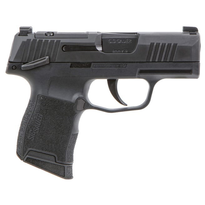 Image of SIG SAUER P365 9MM 3.1" BARREL 10RD BLACK OPTICS READY MANUAL SAFETY