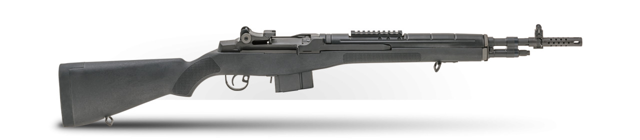 Image of Springfield Armory M1a, Scout 308 Winchester 18" 10+1 Black SpeckleSpg Aa9112 M1a