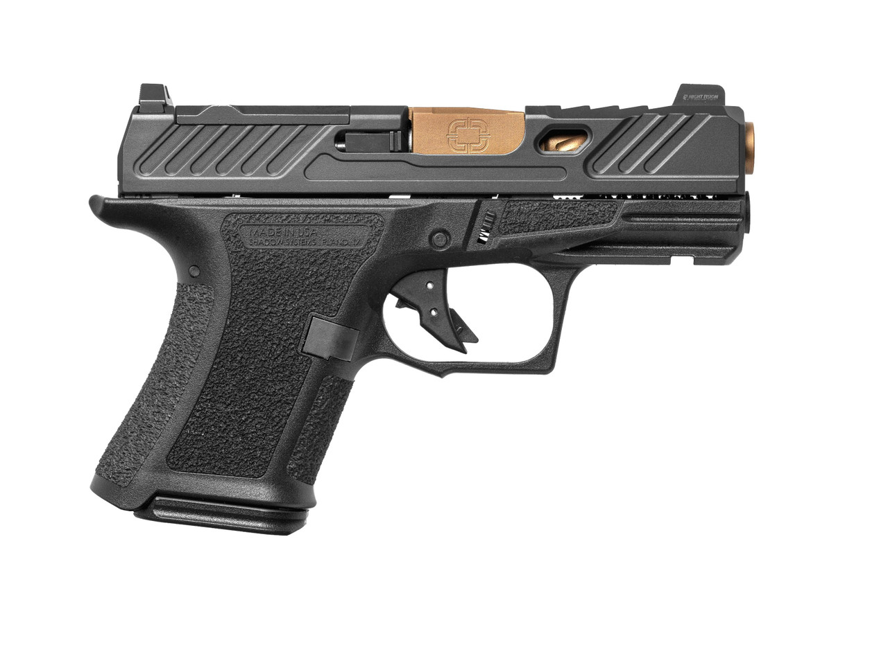 Image of SHADOW SYSTEMS CR920 ELITE 9MM 3.41" BARREL 10 ROUNDS BLACK/BRONZE OR