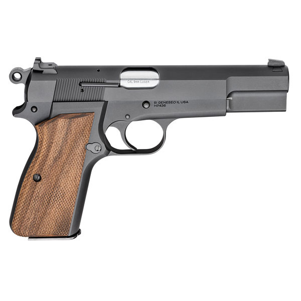 Image of Springfield Armory SA-35 9mm, 4.7" barrel, 15-Rounds, Walnut Grips - Black [MPN:HP9201]