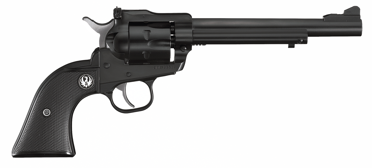 Image of Ruger Single-Six Convertible 22 LR/22 WMR 6.50" Barrel 6rd Cylinder, Blued Alloy Steel 0622