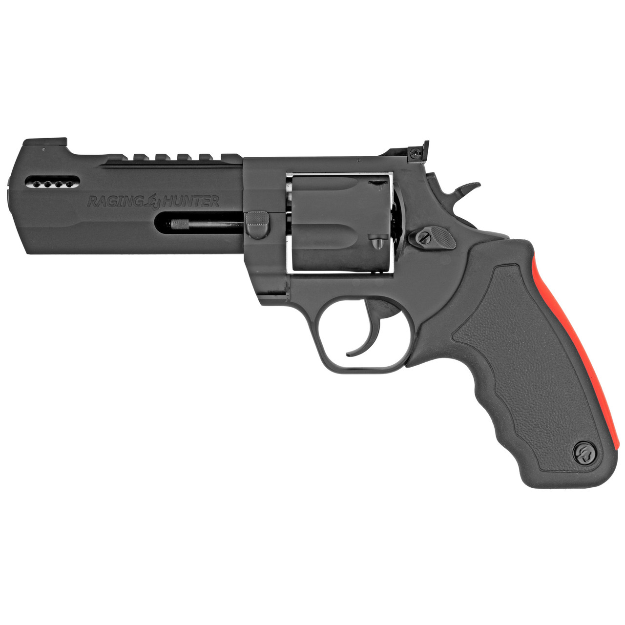 Image of Taurus Raging Hunter 454 Casull Caliber with 5.12" Picatinny Rail/Ported Barrel, 5rd Capacity, Matte Black Oxide Steel 2454051RH