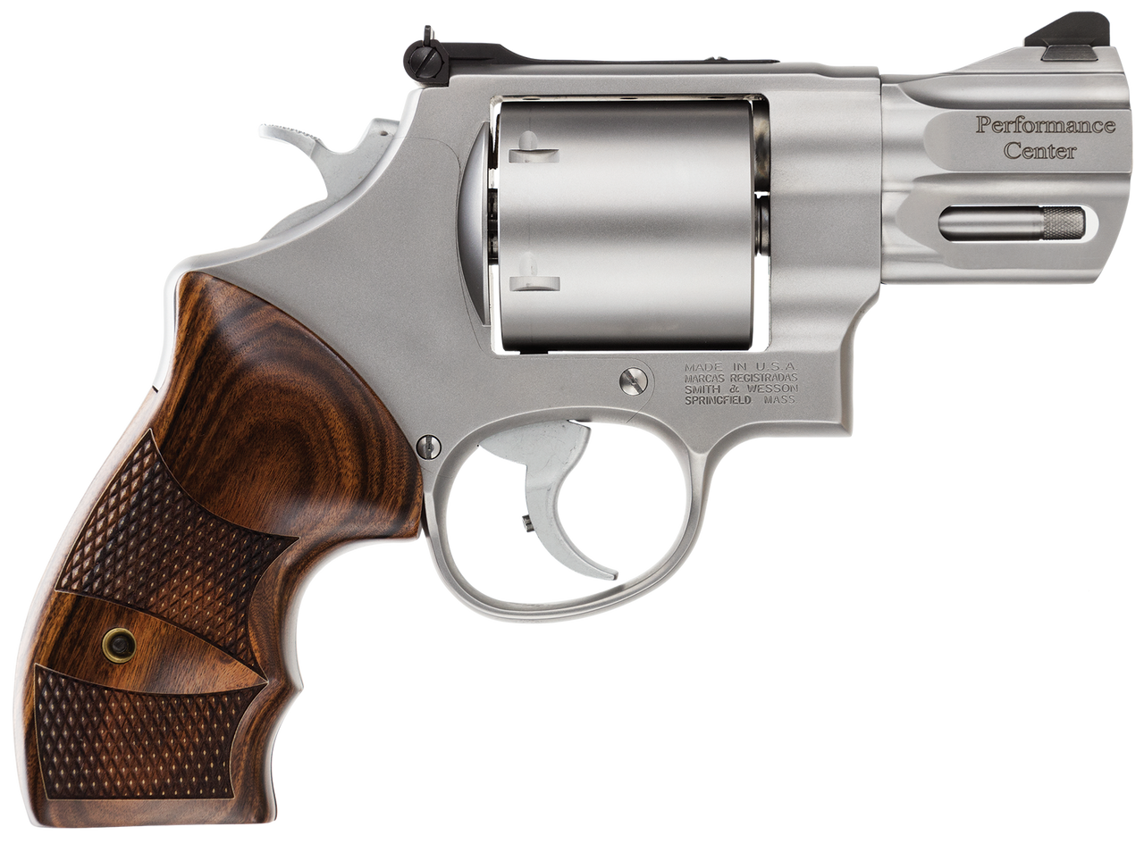 Image of Smith & Wesson 170135 Performance Center Model 629 44 Rem Mag or 44 S&W Spl Caliber with 2.63" Stainless Finish Barrel, 6rd