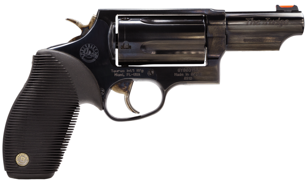 Image of Taurus 2441031T Judge 45 Colt (LC),410 Gauge 5rd 3" Matte Black Oxide Steel Black Ribber Grip