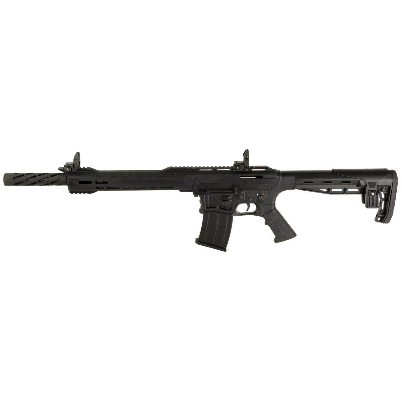 Image of Citadel Boss25 12GA, 3", 18.75" barrel, tubed muzzle break - Black Synthetic [MPN: CBOSS2512]