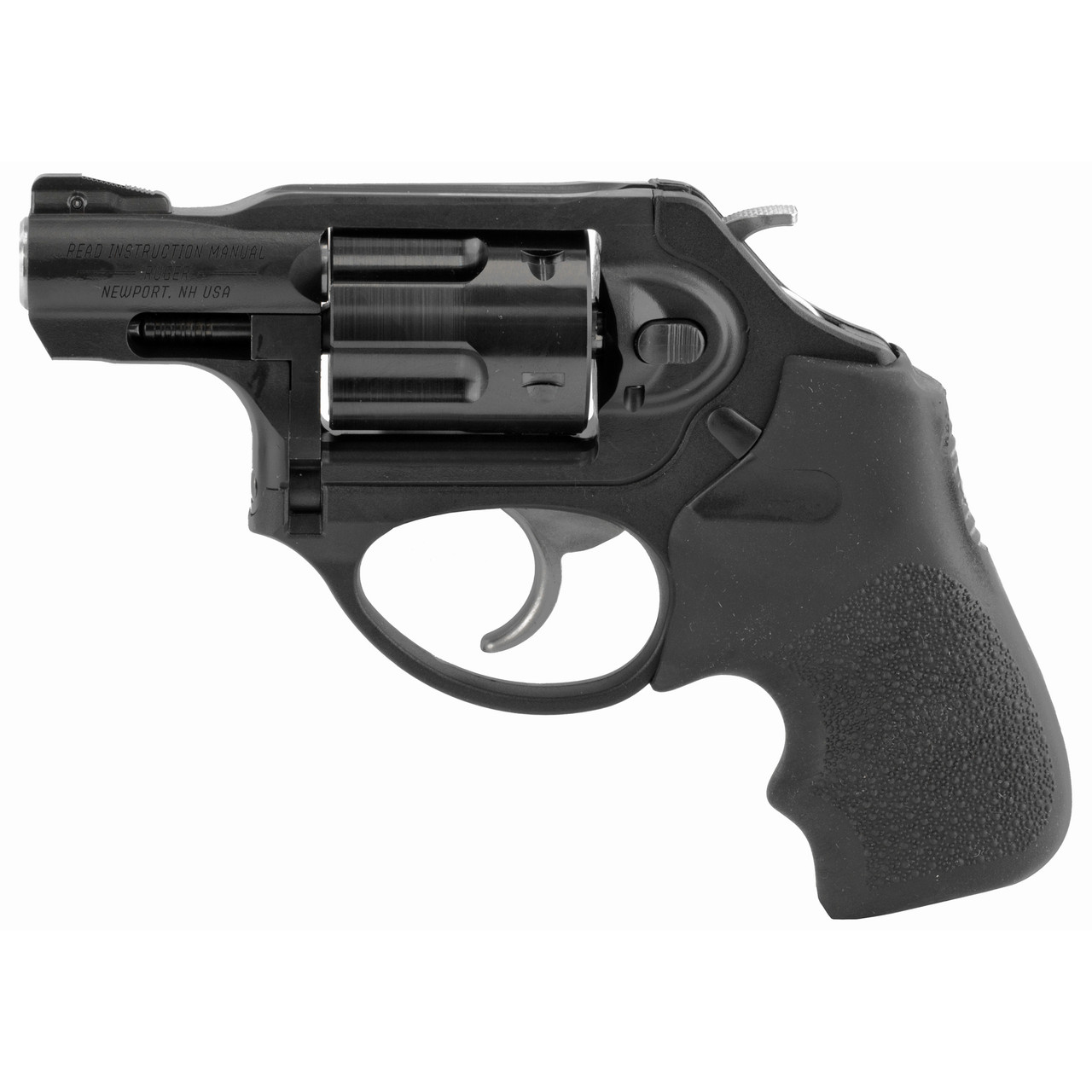 Image of Ruger 5464 LCRx 9mm Luger 5rd 1.87" Black PVD Cylinder Matte Black Stainless Steel Black Hogue Tamer Monogrip Grip