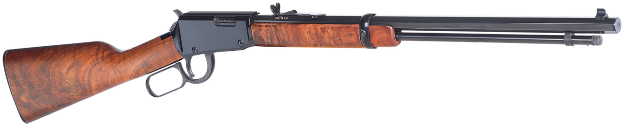 Image of Henry H001T Frontier 22 Short,Long,LR 16 LR/21 Short 20" Octagon Barrel Black American Walnut Right Hand