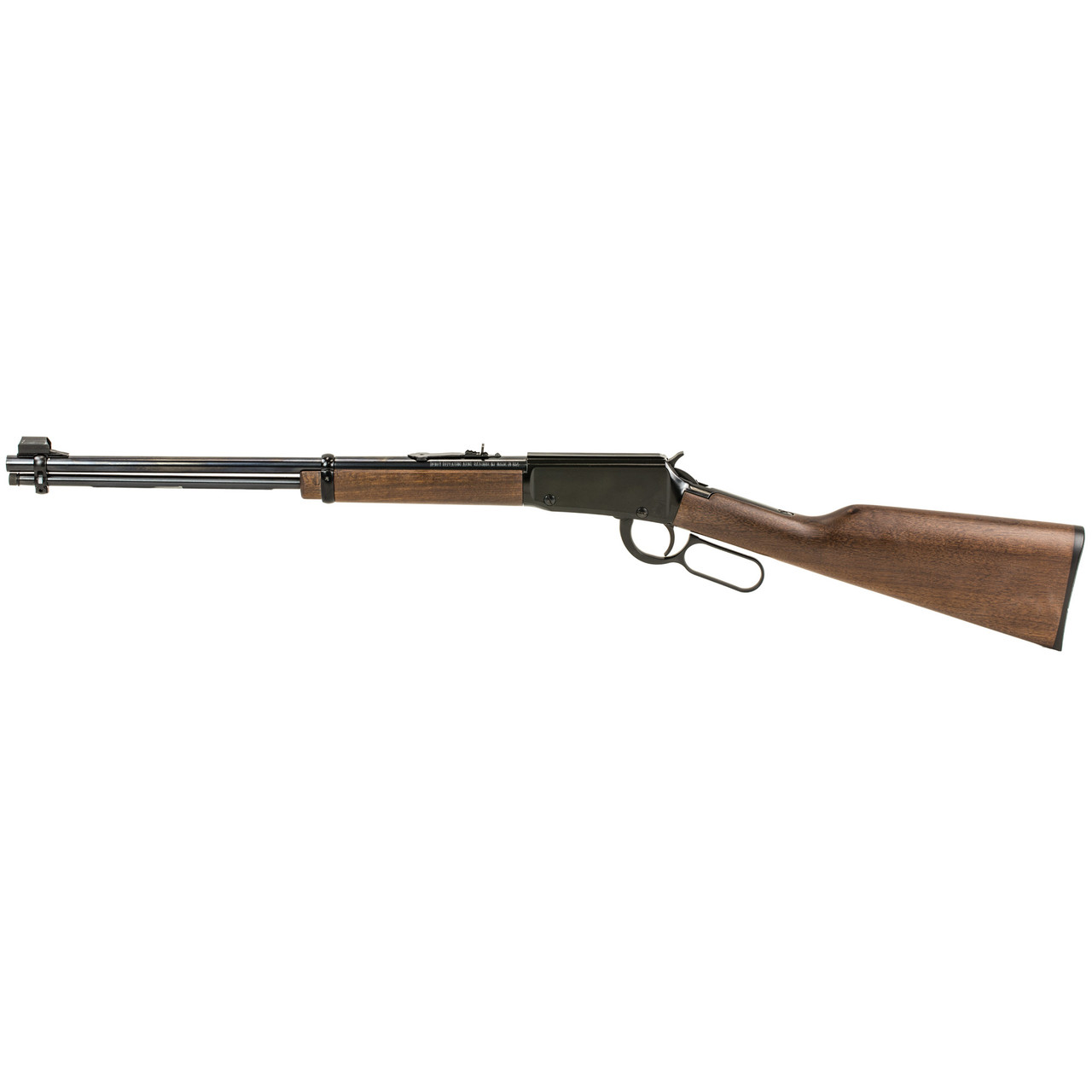 Image of Henry Repeating Arms Model H001 .22 Long Rifle 18.25" Barrel 15 Rounds Walnut Stock Blued Finish Lever Action Rimfire Rifle