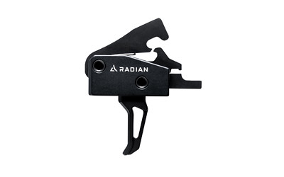 Image of Radian Weapons Vertex Flat Bow Trigger, Single Stage, Carbon Steel, Black
