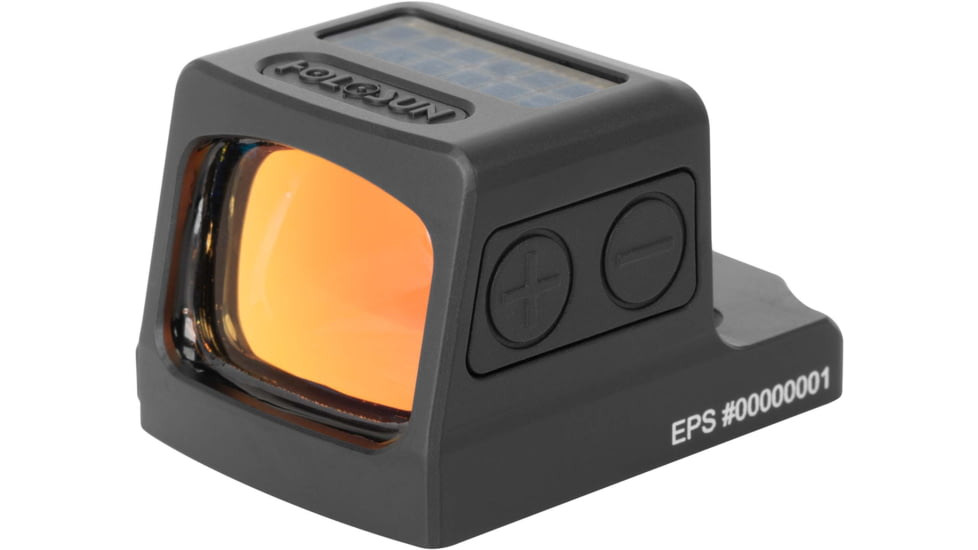 Image of Holosun Technologies, EPS MRS, Reflex Sight, Multiple Reticle, 32 MOA Circle, 2 MOA Green Dot, Aluminum Housing, Matte Finish, Black, Solar with Internal Battery