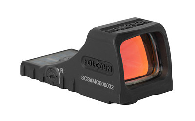 Image of Holosun Technologies, SCS, Red Dot Sight, Non-Magnified, Green Ring & 2 MOA Dot, Matte Finish, Black, Solar with Internal Battery