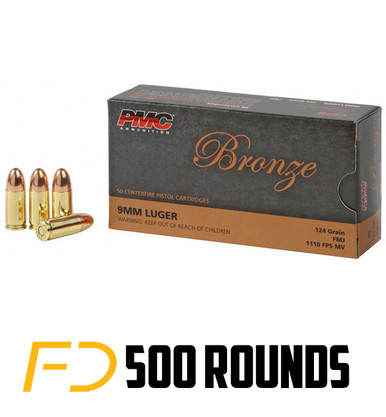 Bulk PMC Bronze FMJ Ammo