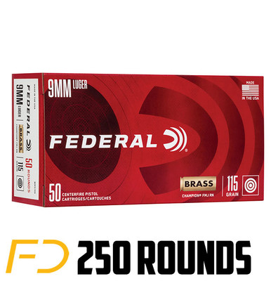 Federal Championion FMJ Ammo