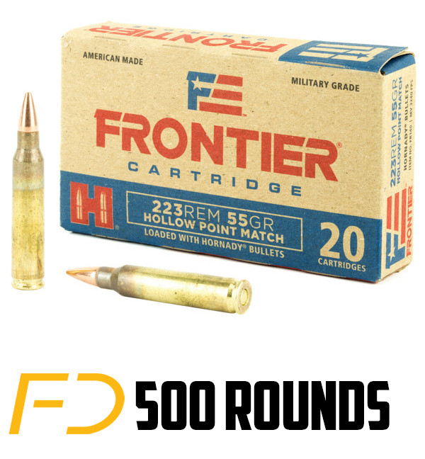 Image of Frontier Cartridge .223 REM, 55gr, FMJ - 20 Rounds (Case)