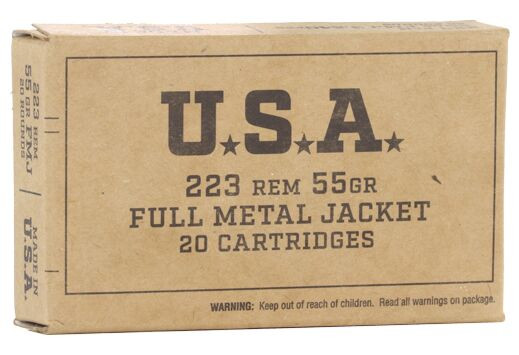 Image of Winchester Usa 223 Remington 55 Grain Fmj 20/box