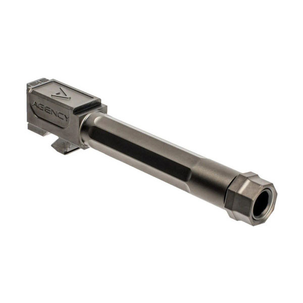 Image of Agency Arms Premier Line Threaded Barrel for GLOCK 19  - Black DLC
