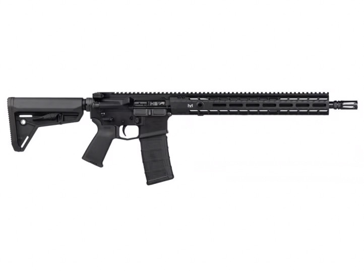 Image of Aero Precision M4E1 Enhanced Complete Rifle, 5.56x45mm, 16" 30rd, Black EM15 M-LOK Handguard, MOE Grip & SL Stock APCR640440