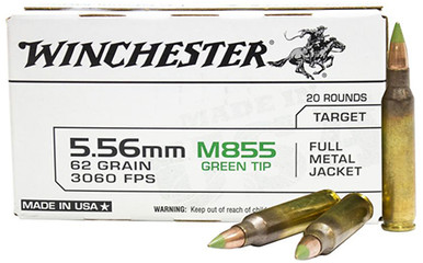 Winchester Service Grade FMJ Ammo