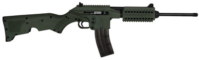 Image of KEL-TEC SPORT UTILITY RIMFIRE .22LR 16.1" 26RD BLUE BARREL CERAKOTE OD GREEN STOCK