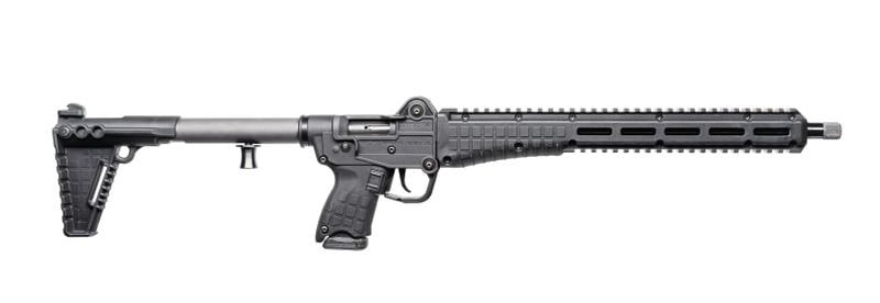 Image of Kel-Tec SUB2000 Gen3 9mm Luger 16.15" Nitride Steel Barrel, 15+1, Black Folding Aluminum Receiver, M-LOK Slots w/Picatinny Style Rail SUB2K9GLKBLK