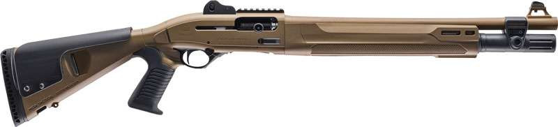 Image of Beretta 1301 Tactical Mod. 2 Pistol Grip 12 Gauge 3" 18.5" 8rd Flat Dark Earth Tan Semi Automatic Shotgun