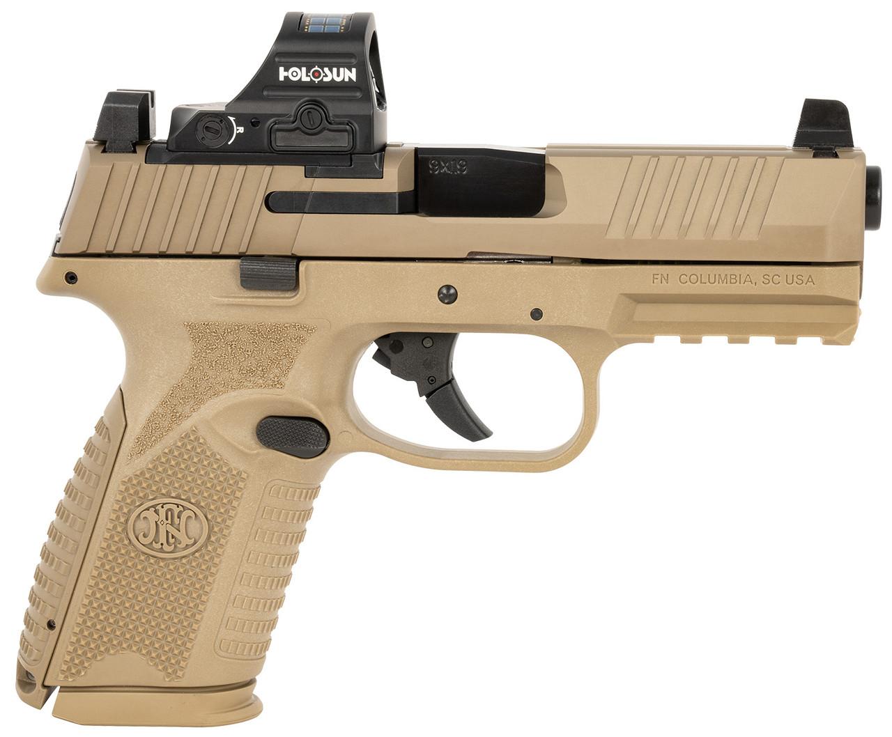 Image of Fn 509 M Mrd 9mm Nms Ns W/ - Holosun 407c 1-15 1-24 Mag Fde