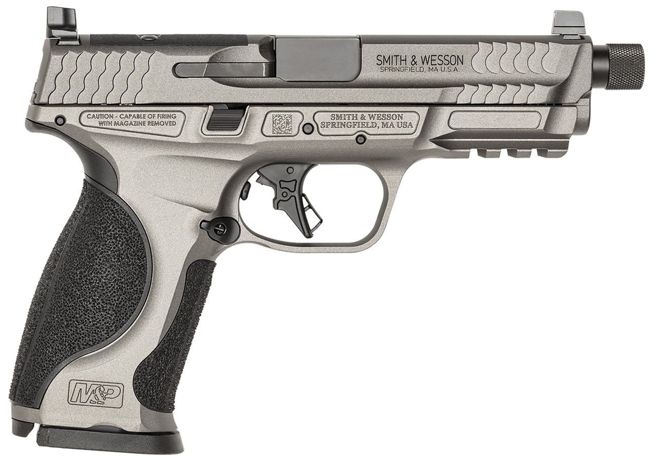 Image of S&w M&p9 M2.0 Metal 9mm 4.625" - 17-sh Or Threaded Bbl Gray