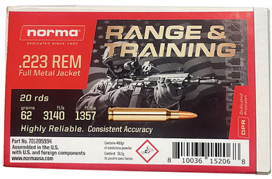 Norma Range & Training [MPN 701205994] FMJ Ammo