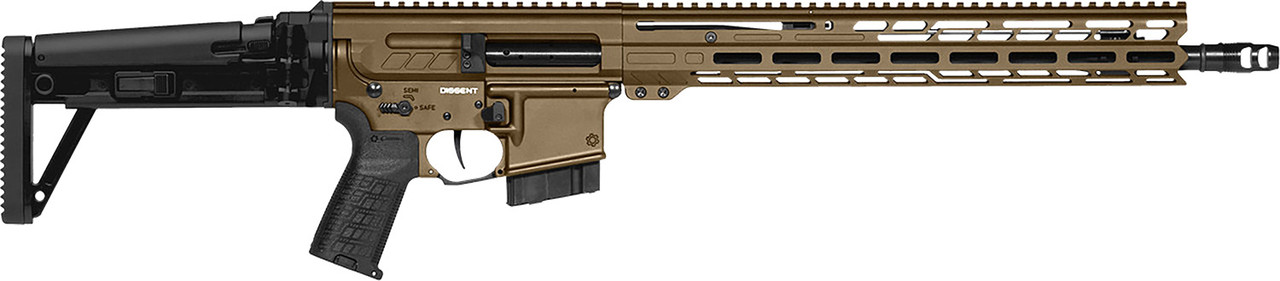 Image of Cmmg Rifle Dissent Mk4 22 Arc - 16" 10rd Folding Stock Bronze