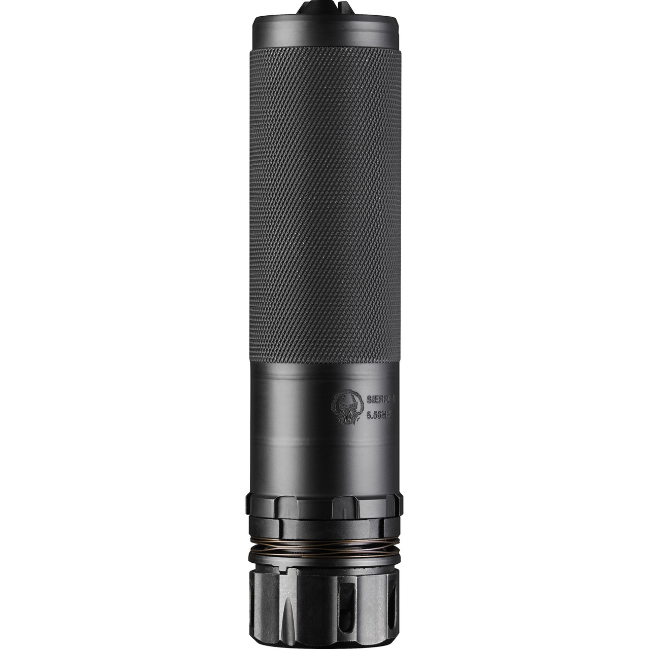 Image of Dead Air Armament SIERRA5KM Sierra-5 5.56mm 1.50"D 1/2"-28 tpi Black Cerakote Finish Includes KeyMo Flash Hider & Mount