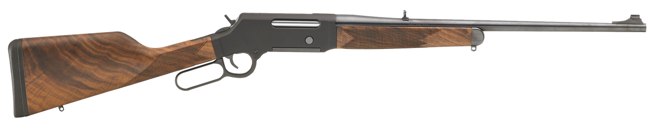 Image of Henry Long Ranger 6.5 Creedmoor 22" 4+1 Black Hard Coat Anodized American Walnut Right Hand H014S65